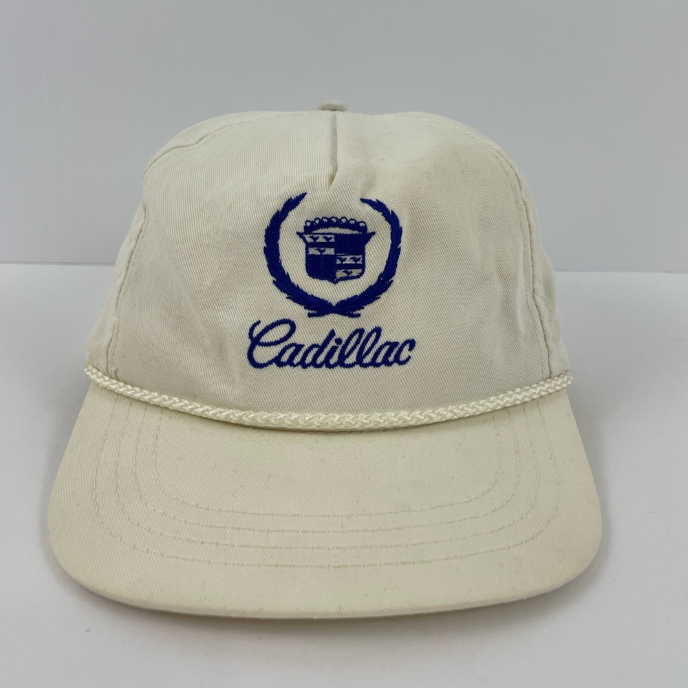 Vintage Cadillac Strap Back Hat